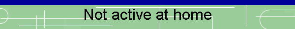 Not active at home